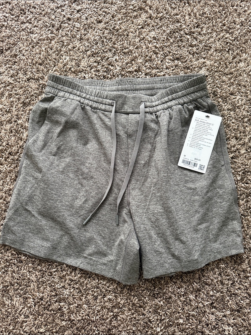 Lululemon Men’s Soft Jersey Short 5” Inseam